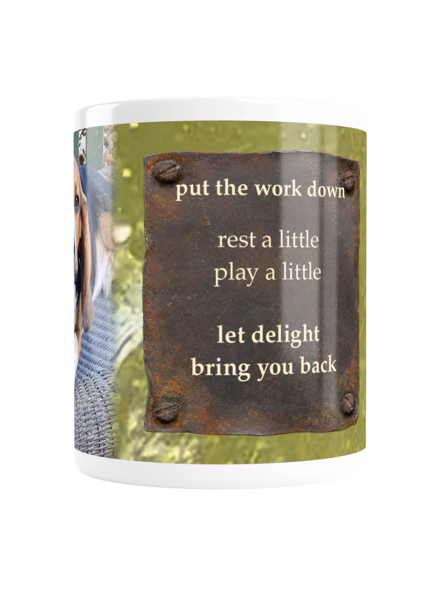 The current For My Kyle and Yours Fourthwall mug, view 2