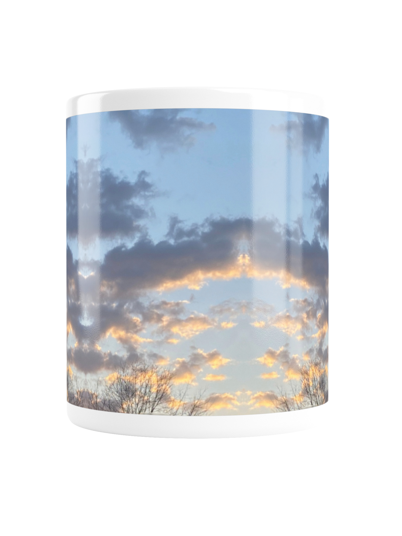 Held Blessing on an eleven-ounce mug in the current centered Fourthwall view
